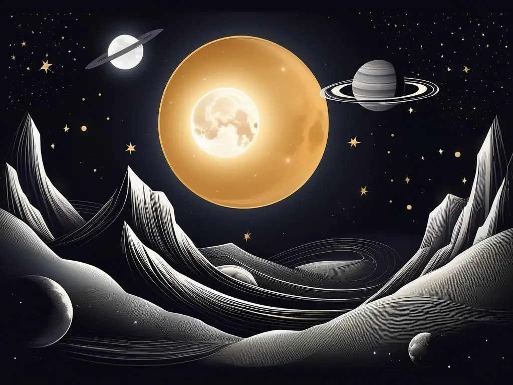 Armonía celestial y planetaria Influencia de conjunciones y oposiciones en la vida diaria