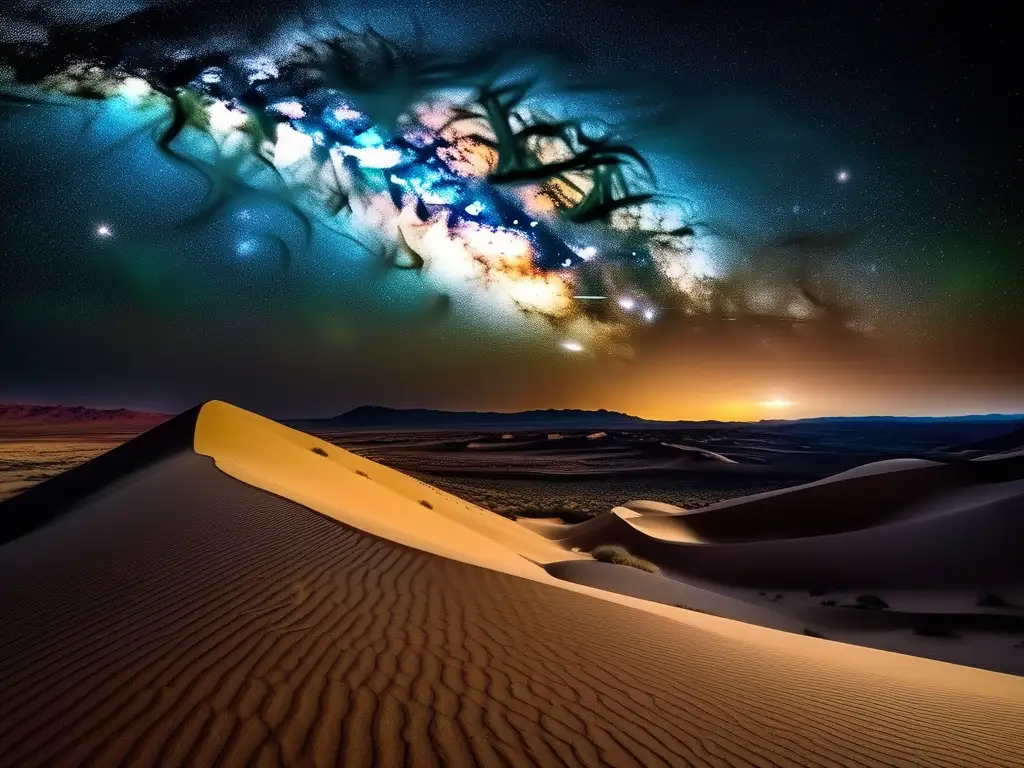 Desierto estrellado en Malí Destino astronómico en Malí: Explorando el universo desde el corazón estelar