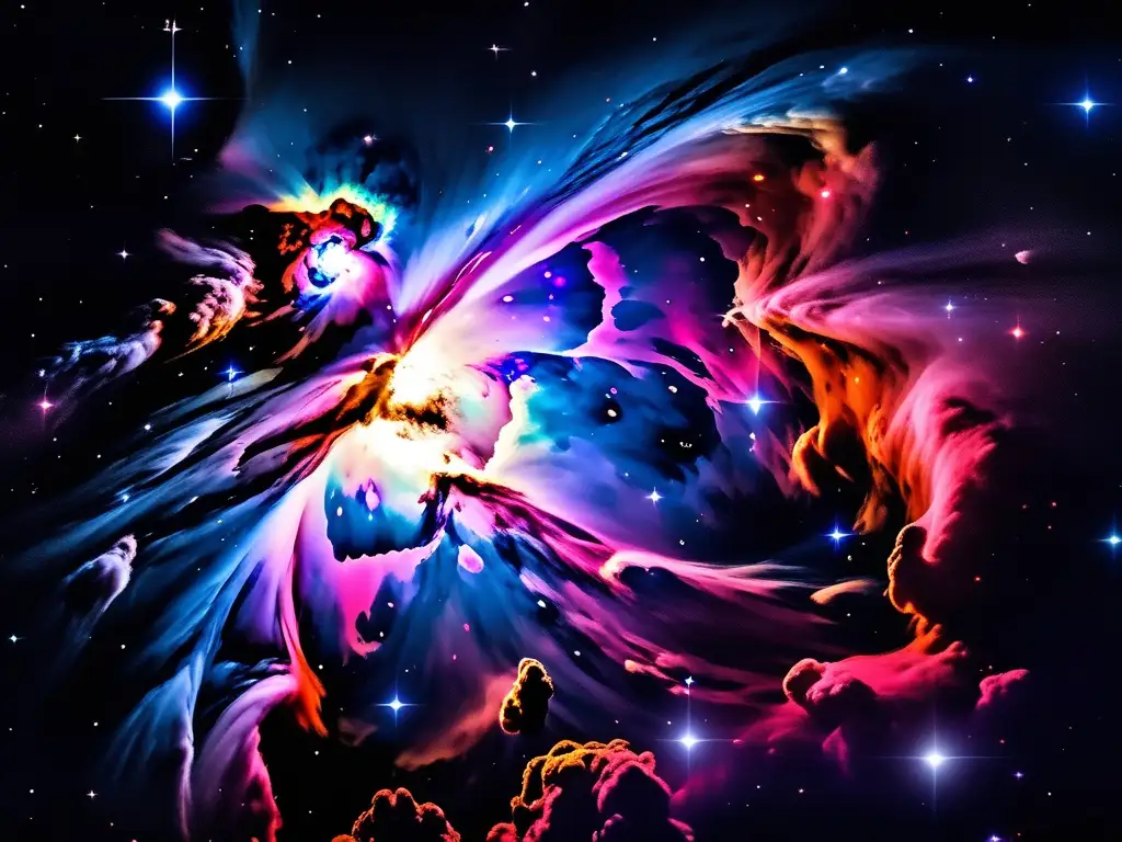 Espectáculo cósmico: Nebulosa de Orión Descubre la belleza cósmica de la nebulosa de Orión en esta imagen 8k