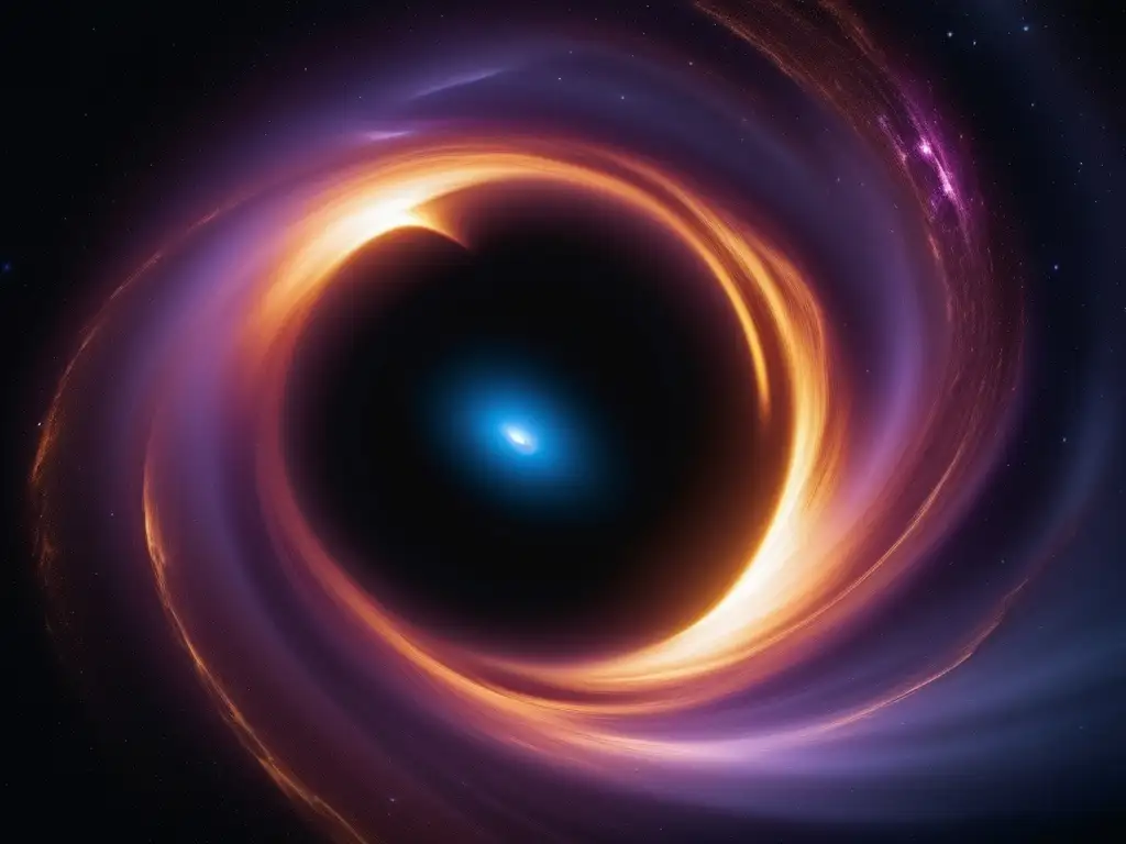 Descubriendo los misterios de los agujeros negros: imagen 8k de un agujero negro, su fascinante y enigmática naturaleza