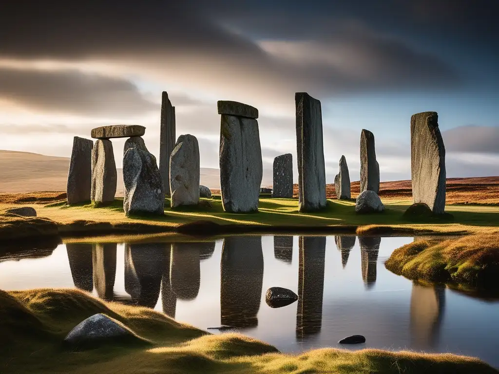 Callanish Stones: Misterio y elegancia en Escocia Turismo astronómico en círculos de piedra del Reino Unido: Callanish Stones, elegancia y misterio en una imagen impresionante
