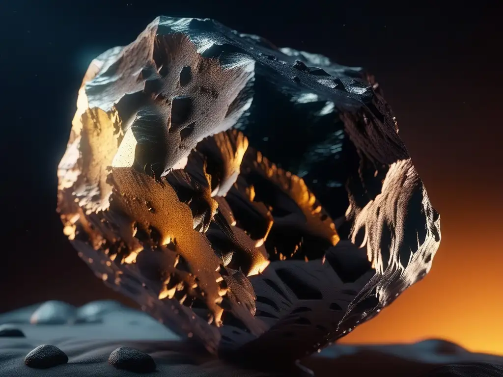 Meteorito: belleza y misterio en 8k Guía práctica para observar meteoritos: imagen impactante de un meteorito en alta definición 8k, resaltando su belleza y misterio