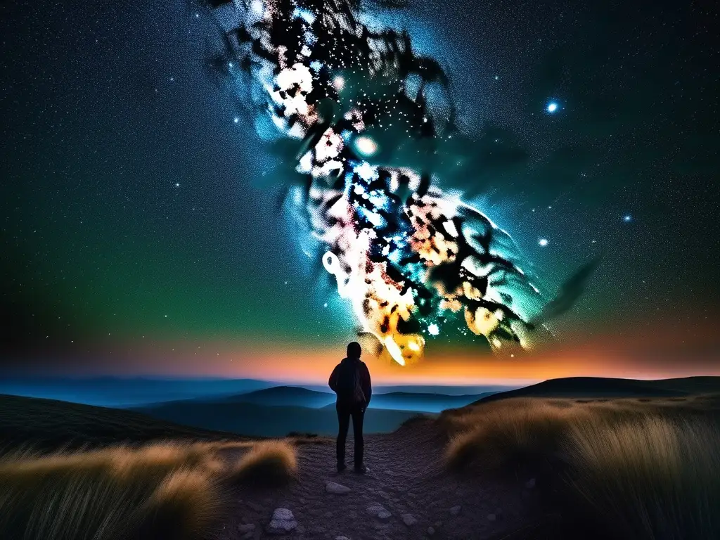 Fotógrafo capturando la belleza del cielo estrellado Fotógrafo capturando la belleza del cielo estrellado - Mejores trucos edición fotos astronómicas