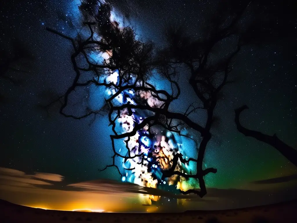 Maravillosa fotografía nocturna en Namibia Turismo astronómico en Namibia: La magia del cielo nocturno