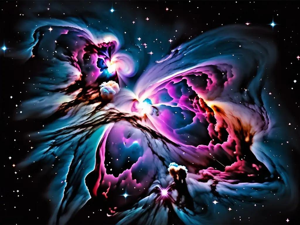 Belleza cósmica en Nebulosa de Orión Descubre la belleza cósmica de la nebulosa de Orión