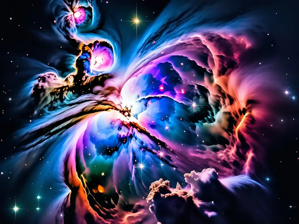 Nebulosa de Orión: Belleza cósmica en 8k Descubre la belleza cósmica de la nebulosa de Orión
