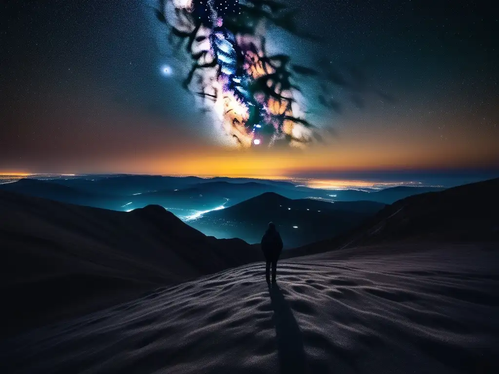 Cielo estrellado en 8k, belleza de la Vía Láctea Noche estrellada: Turismo Astronómico Sostenible