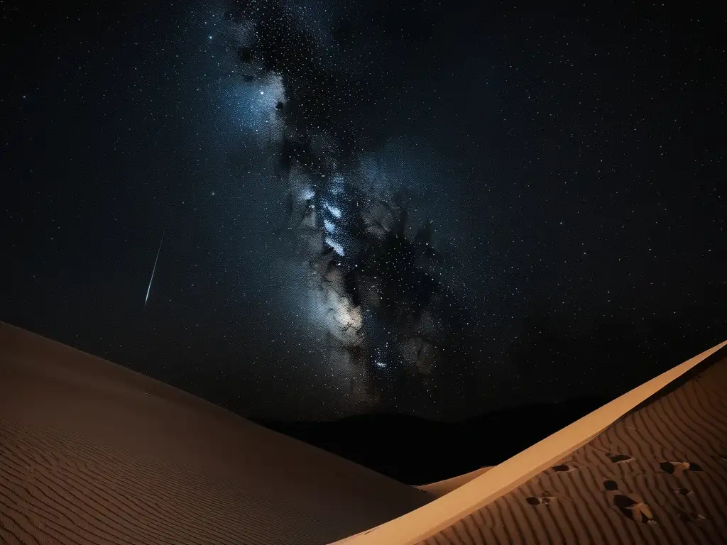 Noche estrellada en Kuwait Turismo astronómico en Kuwait: El cielo nocturno estelar