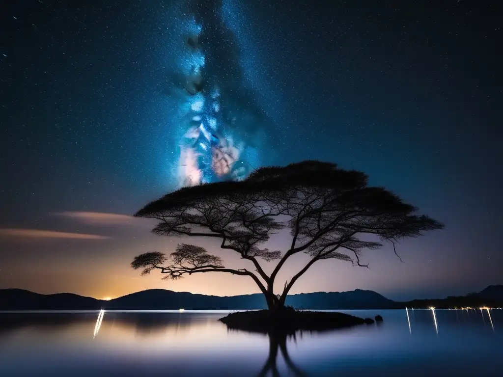 Noche estrellada en el Lago de las Estrellas Turismo astronómico en Malawi: Observando las estrellas en el lago de las estrellas