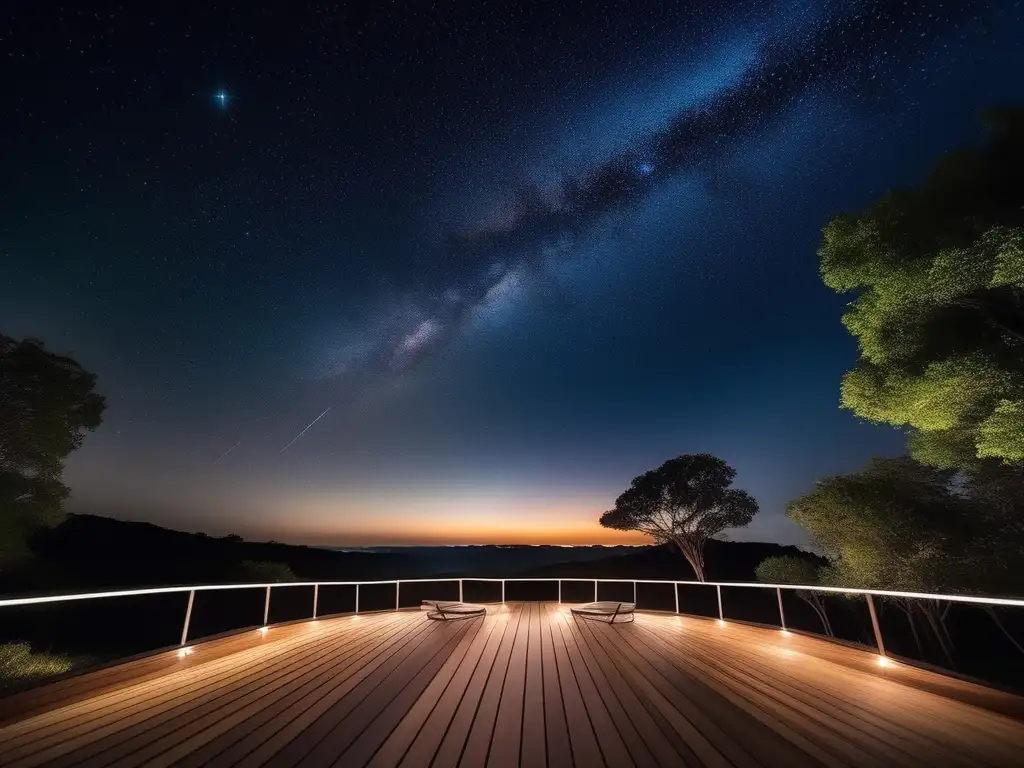 Noche estrellada: turismo astronómico sostenible Turismo astronómico sostenible: Descubriendo destinos estelares bajo un cielo estrellado y la Vía Láctea