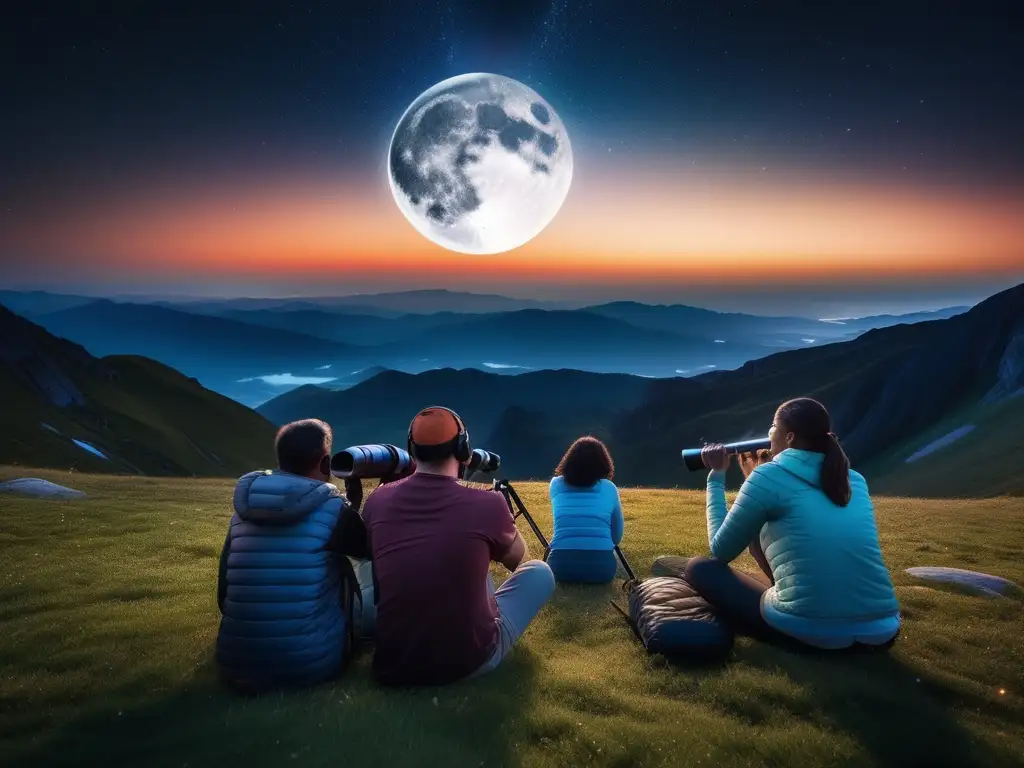 Noche estrellada inclusiva: turismo astronómico para personas sordas Turismo astronómico inclusivo para personas sordas en una noche estrellada con diversidad