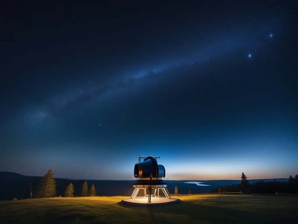 Noche estrellada en Suecia: un paisaje celestial Observación estrellas Suecia: guía exploradores cosmos