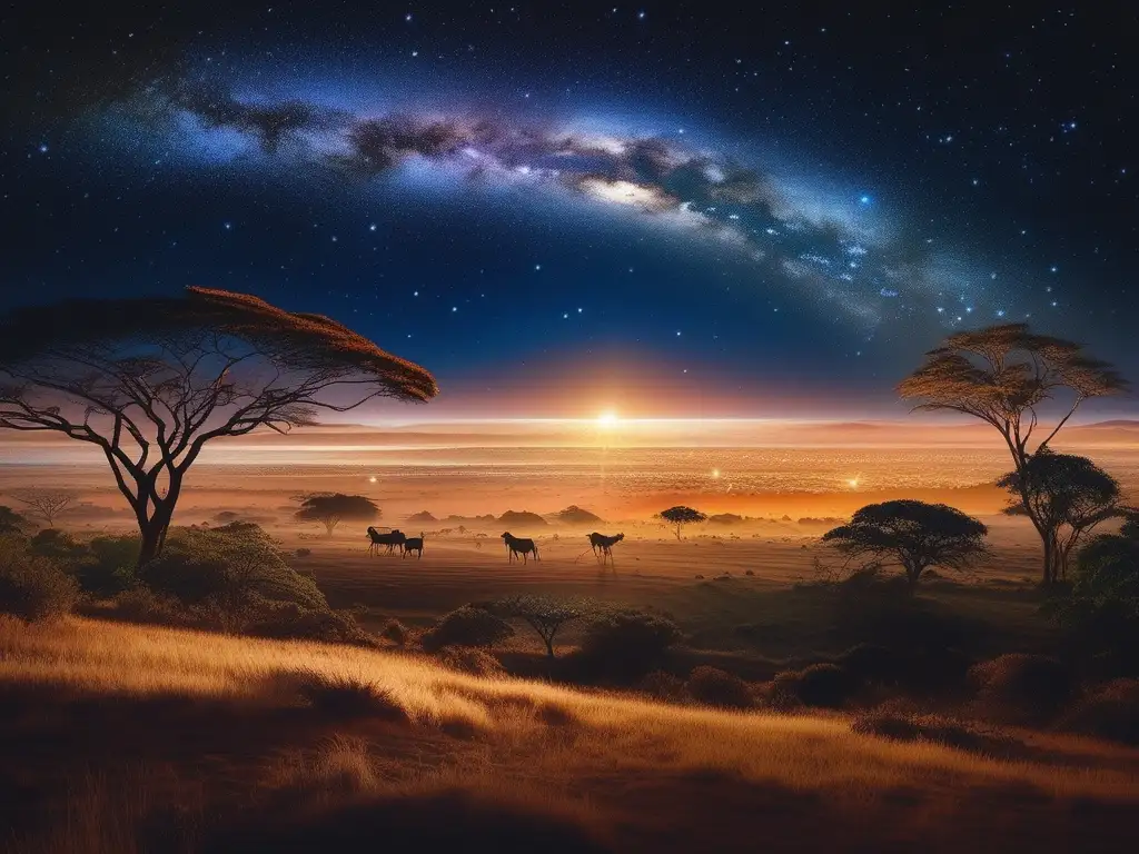 Noche estrellada y sabiduría ancestral Astronomía y cultura: Interpretación fenómenos astronómicos culturas indígenas africanas