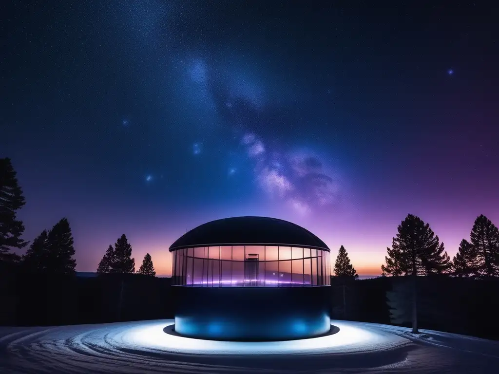 Observatorio moderno y estrellado Cursos de astronomía: observatorio moderno y cielo estrellado (110 caracteres)