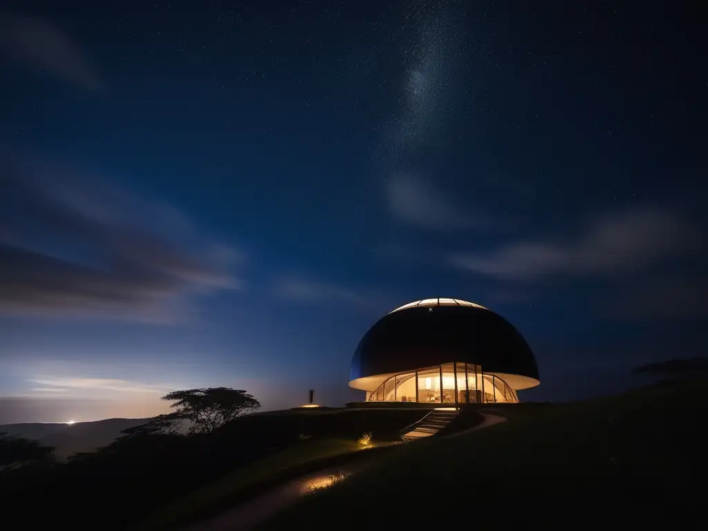 Observatorio Llano del Hato en la noche estrellada Observatorio Arecibo, Puerto Rico: turismo astronómico estelar