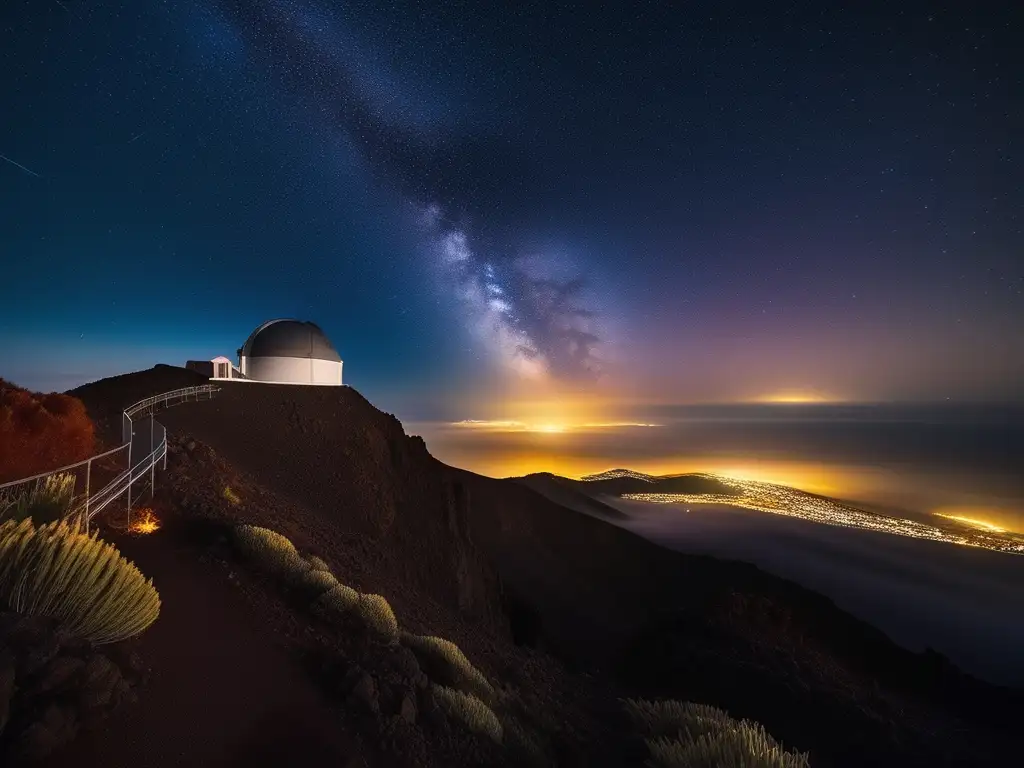 Observatorio estelar en La Palma Destinos estelares para viajes astronómicos