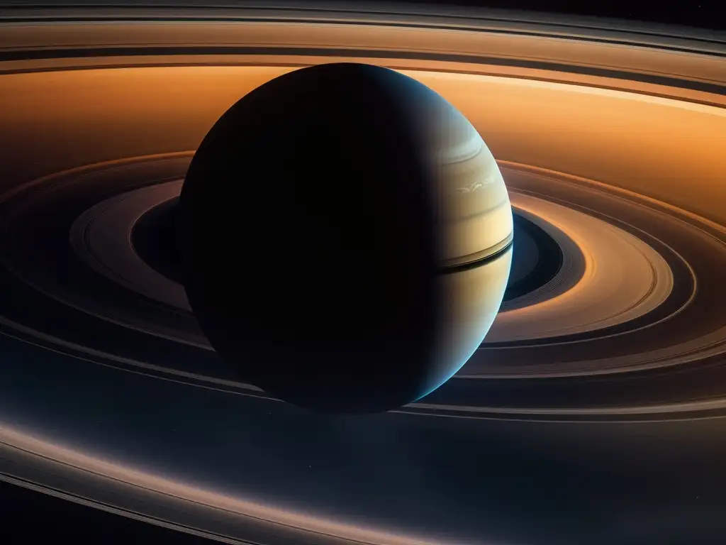 Majestuosos anillos dorados de Saturno Un viaje astronómico a Saturno: consejos y destinos estelares