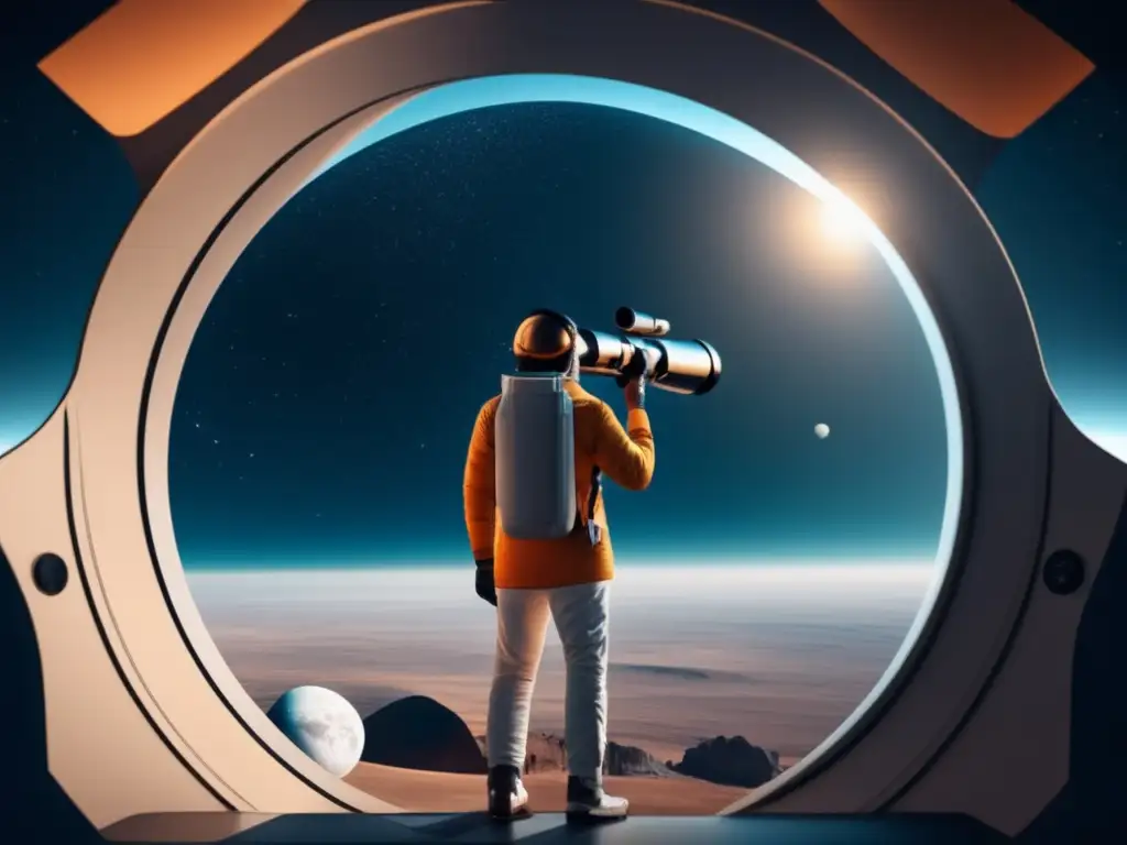 Telescopio de alta resolución Imagen de alta resolución 8k de un telescopio, gadgets esenciales turismo astronómico